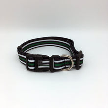 Load image into Gallery viewer, Thin Green Line Border Patrol Sheriff CBP Army Marines First Responder and Military Themed Dog Cat Pet Collars
