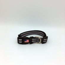 Load image into Gallery viewer, Thin Gray Silver Line Correctional Officer Corrections First Responder and Military Themed Dog Cat Pet Collars
